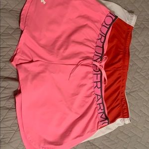 2 pair of Under Armour shorts